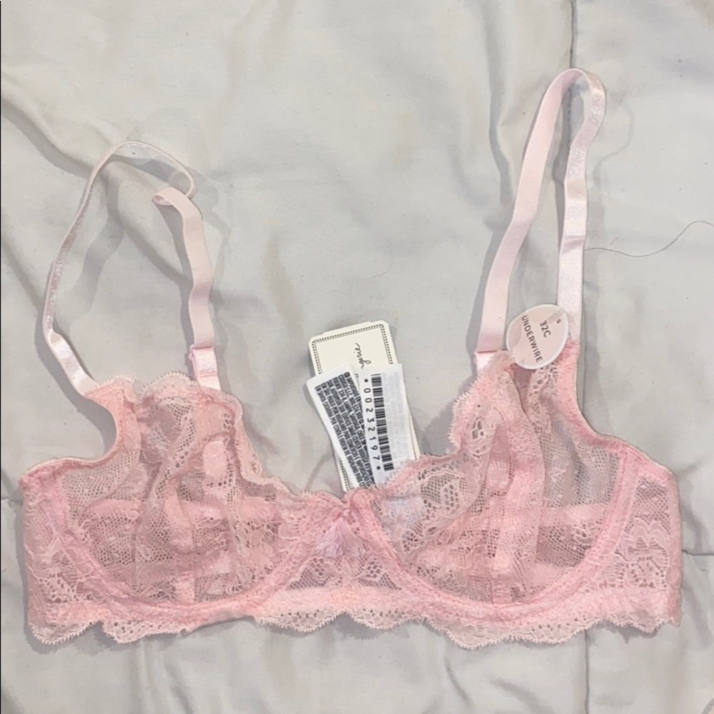Pink bralette